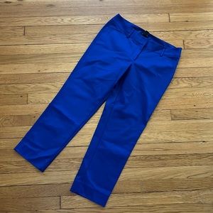 White House Black Market Blue Crop Pant Size 10R